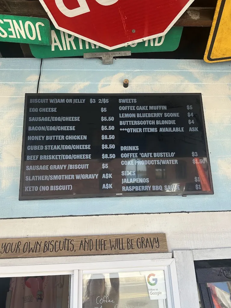 Menu_The Biscuit Factory_Apalachicola, FL_image_old_1