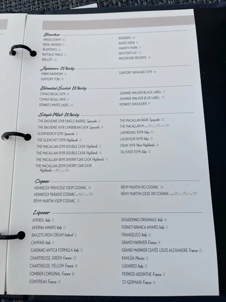 Menu_Artisan Beach House_Bal Harbour, FL_image_old_2