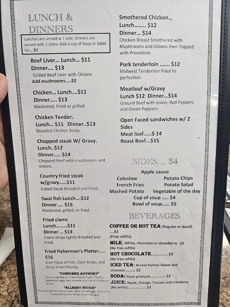 Menu_Natalie's Restaurant_Hudson, FL_image_old_1