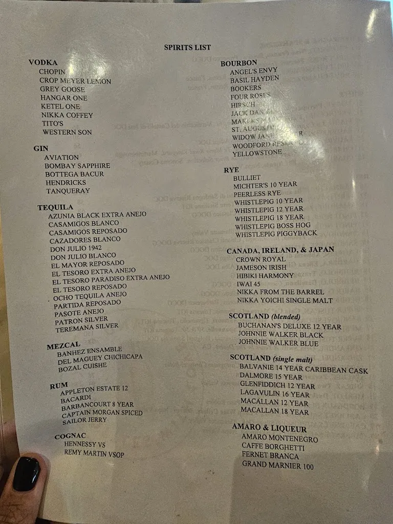 Menu_North Italia_Orlando, FL_image_old_2