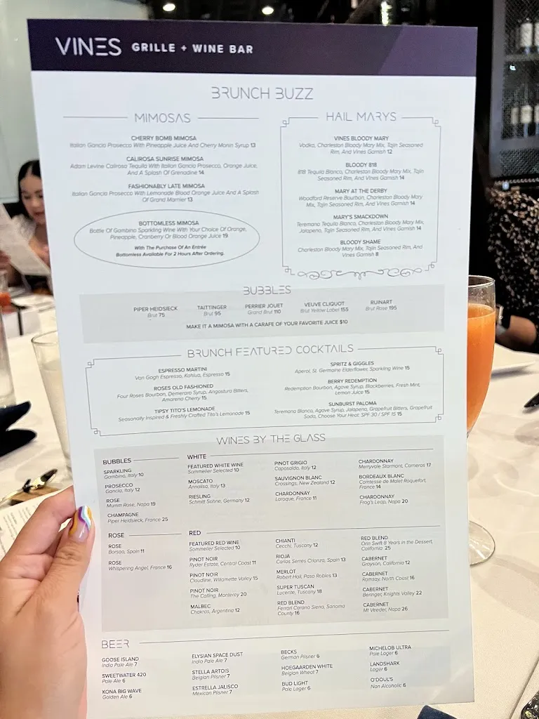 Menu_Vines Grille & Wine Bar_Orlando, FL_image_old_3