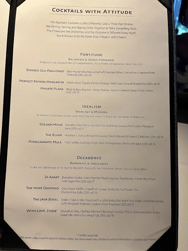 Menu_Eddie V's Prime Seafood_Orlando, FL_image_old_1