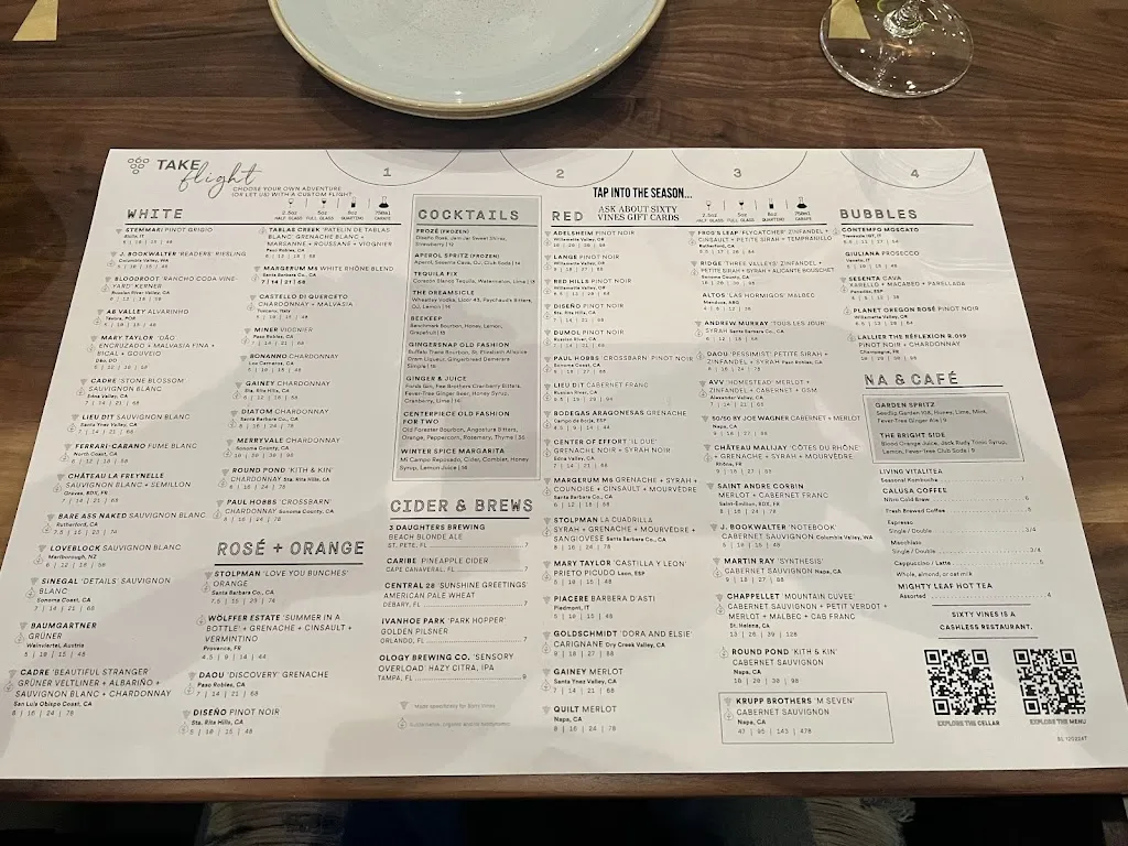 Menu_Sixty Vines_Orlando, FL_image_old_3