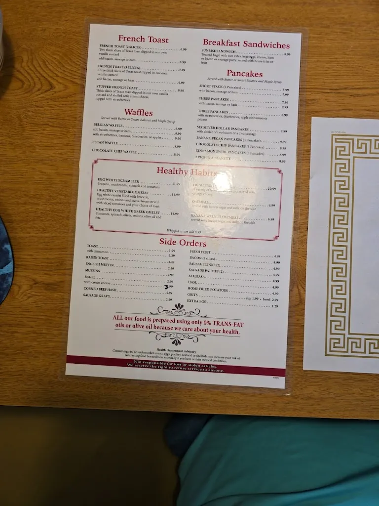 Menu_Grandma Sally's Restaurant_New Port Richey, FL_image_old_3