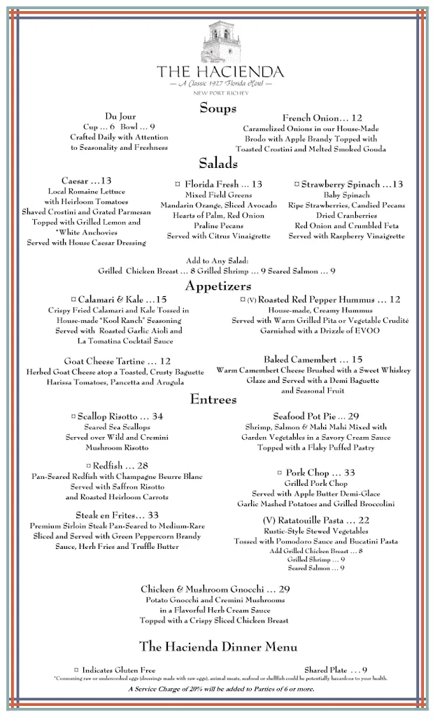 Menu_Sasha's On The Park_New Port Richey, FL_image_old_2