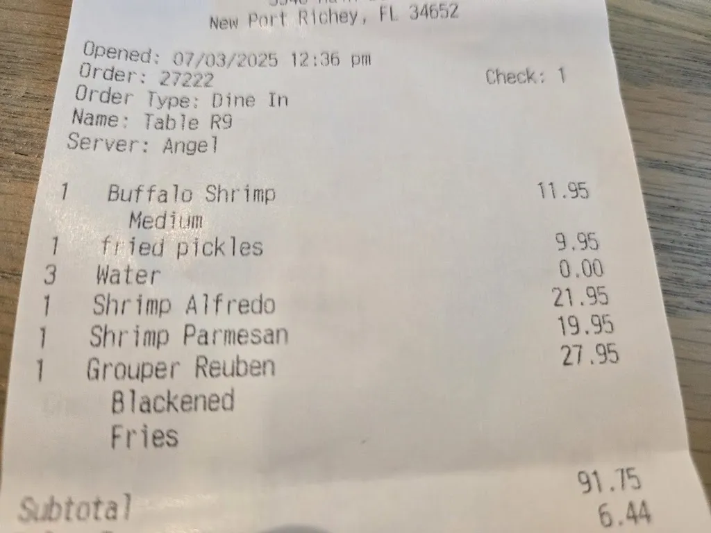 Kelly Aiken_Get Hooked Grill_New Port Richey, FL_review