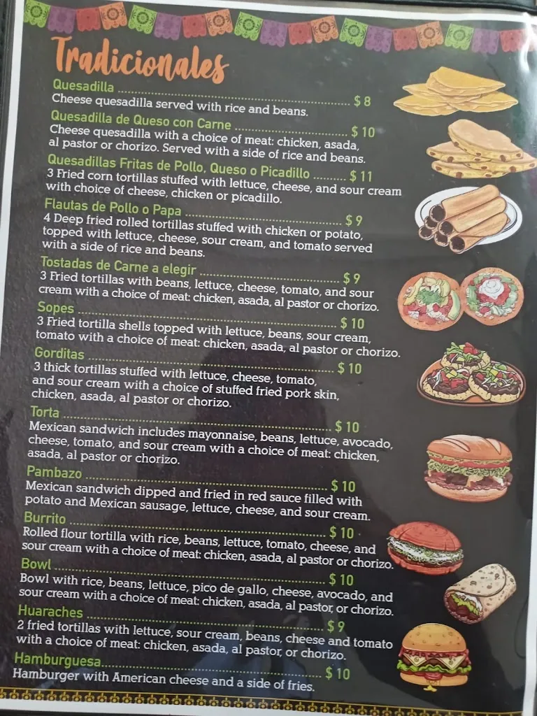 Menu_Tr3s Hermanos_Belle Glade, FL_image_old_2