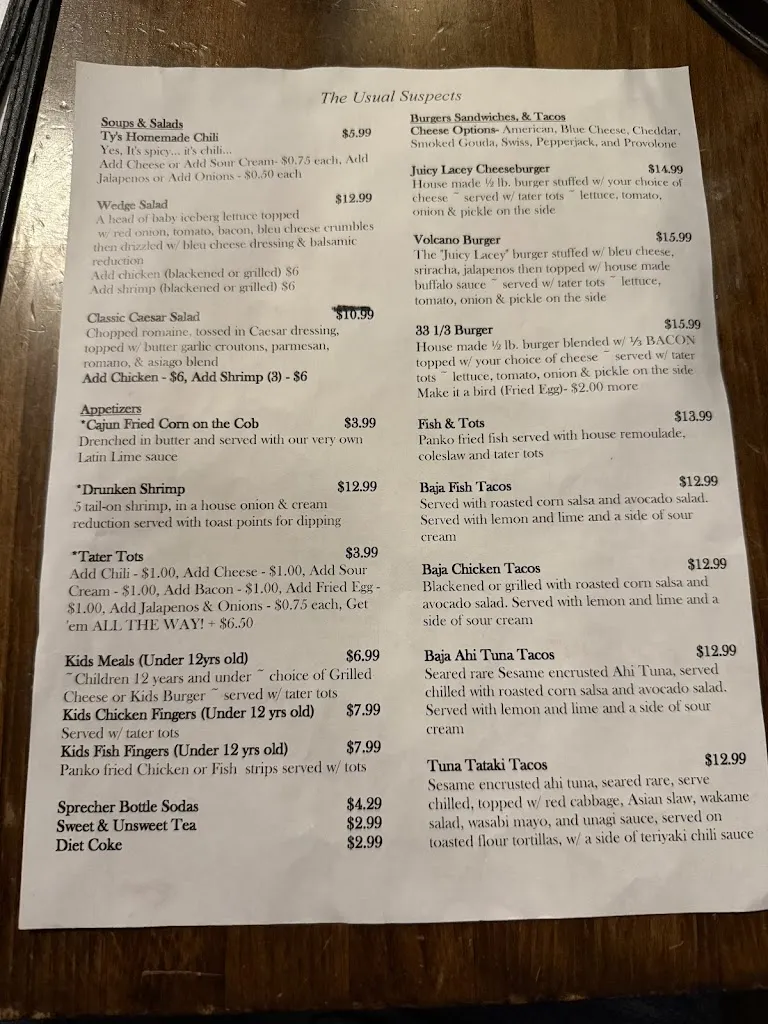 Menu_The Stein & Vine_Brandon, FL_image_old_2