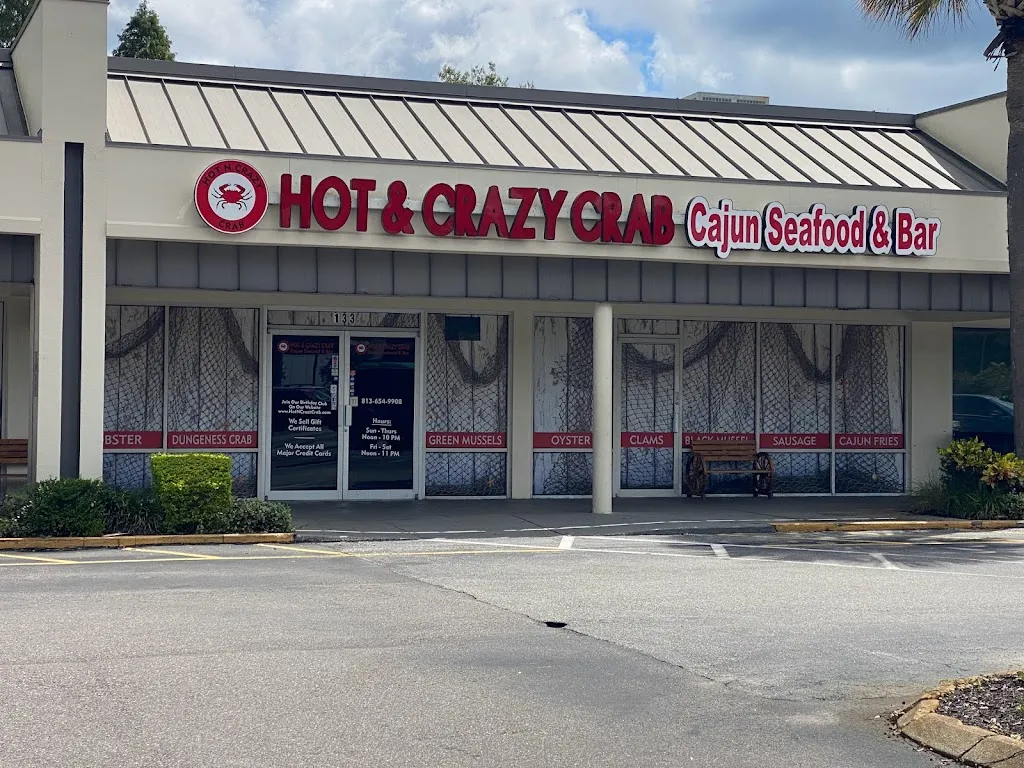 Hot N Crazy Crab restaurant in Brandon, FL