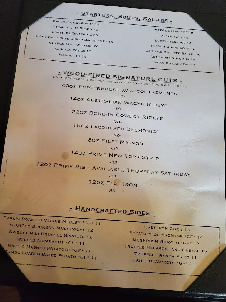 Menu_Donovan's Meatery_Riverview, FL_image_old_3