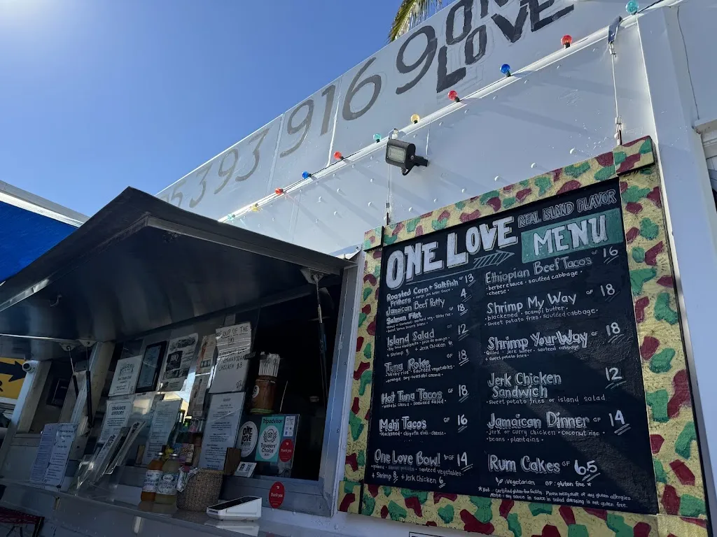 Menu_One Love Food Truck_Naval Air Station Key West, FL_image_old_2