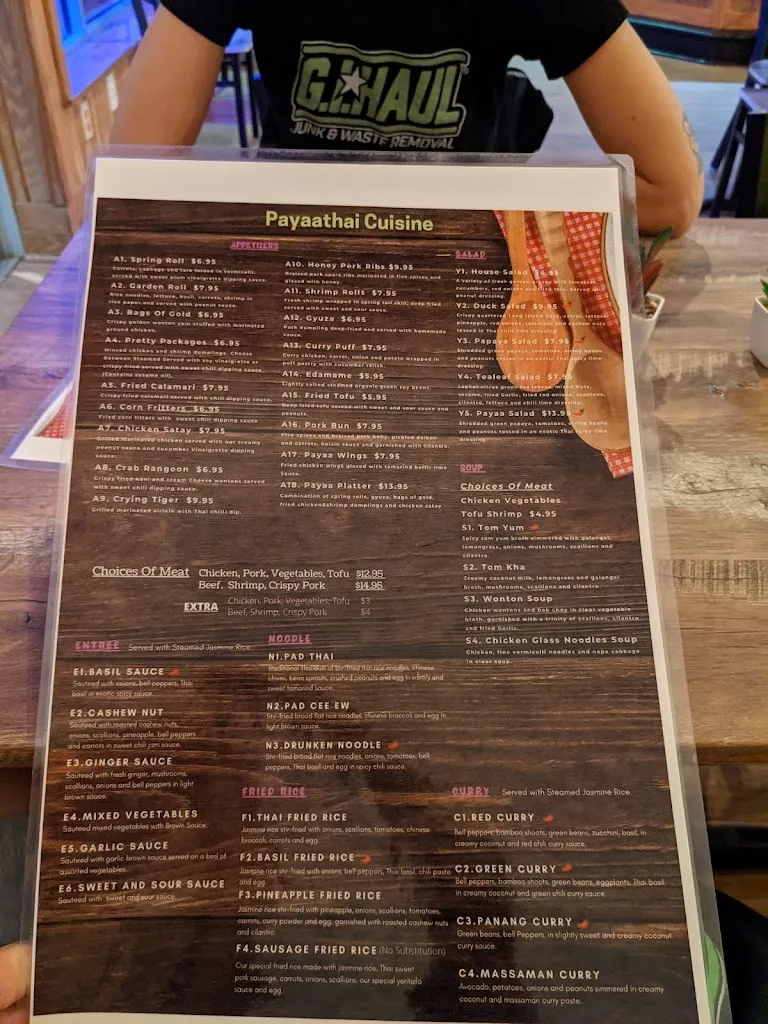 Menu_Payaathai Cuisine_Riverview, FL_image_old_3
