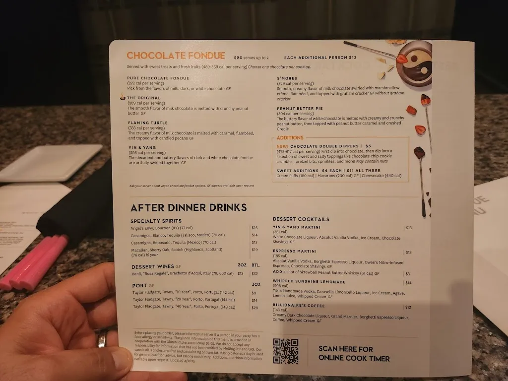Menu_Melting Pot_Tampa, FL_image_old_1