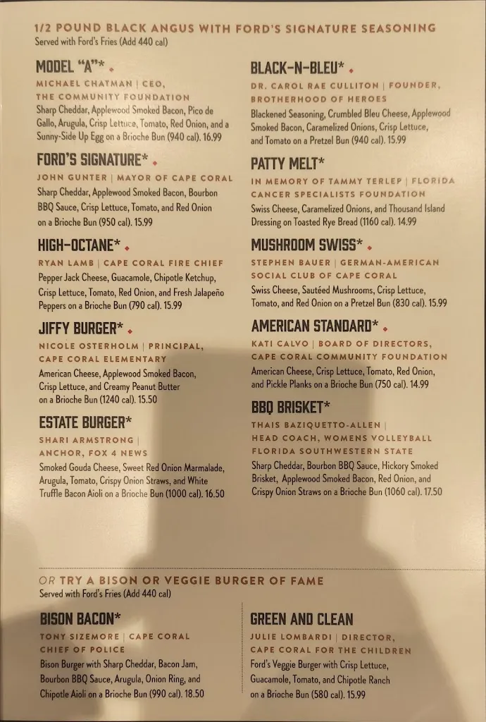 Menu_Ford's Garage Cape Coral_Cape Coral, FL_image_old_3