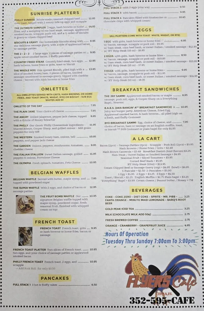 Menu_Flyers Cafe_Citra, FL_image_old_2
