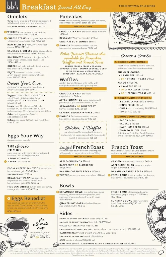 Menu_Keke's Breakfast Cafe_Tampa, FL_image_old_1