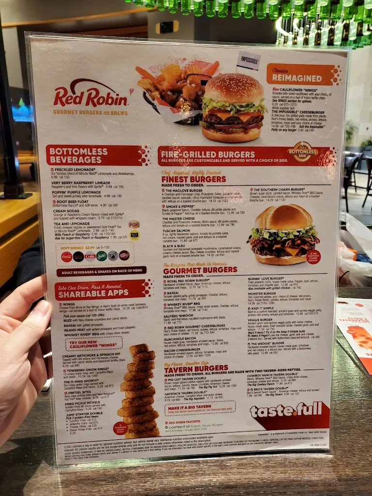 Menu_Red Robin Gourmet Burgers and Brews_Tampa, FL_image_old_3