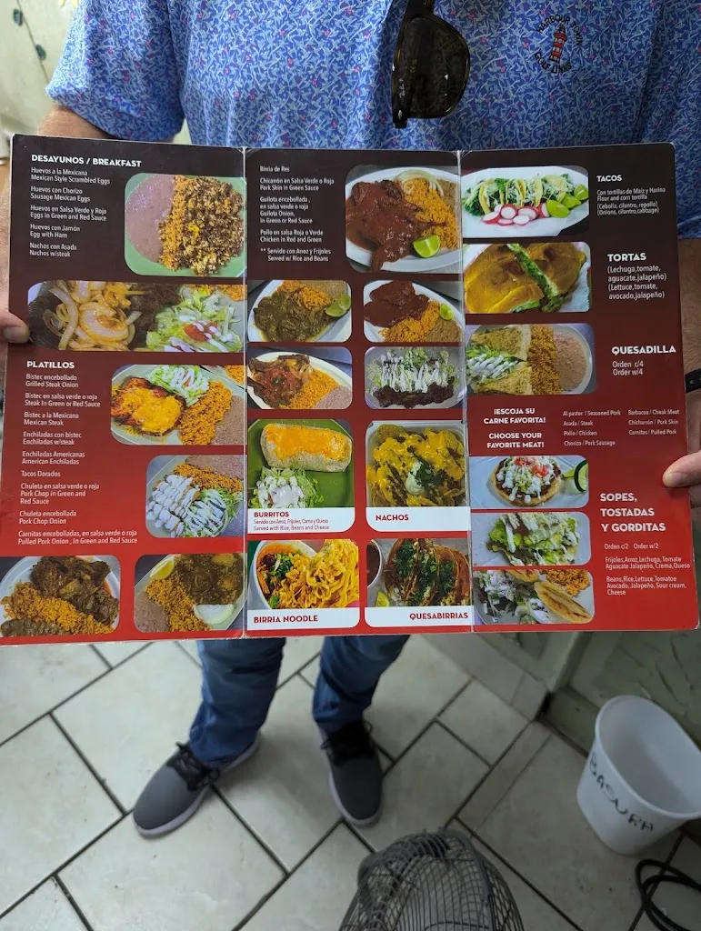 Menu_Taqueria Y Paleteria Guerrerense_Lakeland, FL_image_old_2
