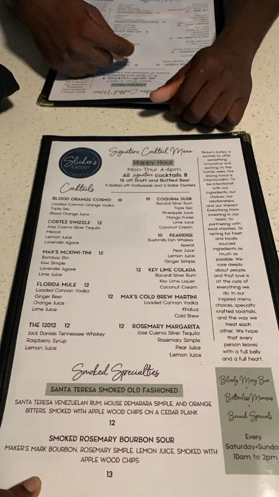 Menu_Slicker's Eatery_Bradenton, FL_image_old_1