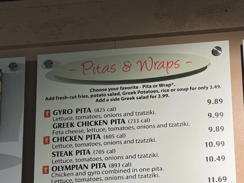 Menu_Little Greek Fresh Grill_Land O' Lakes, FL_image_old_1