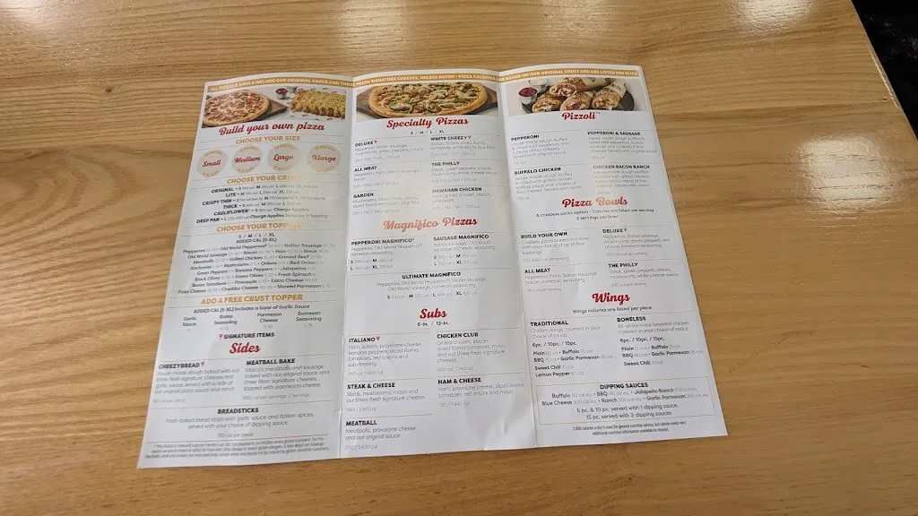 Menu_Marcos Pizza_Land O' Lakes, FL_image_old_2