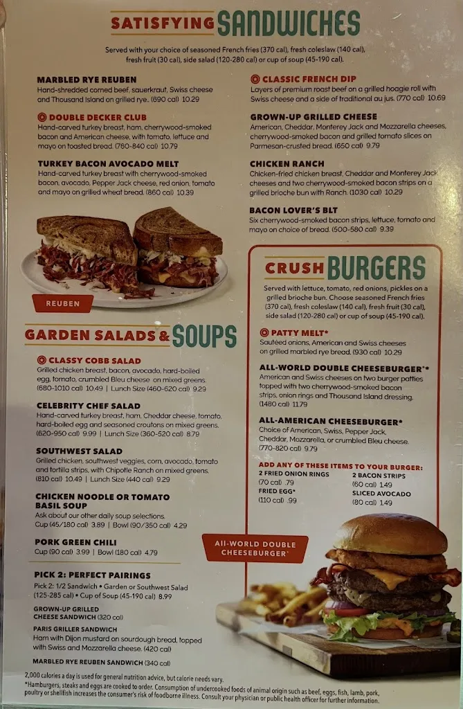 Menu_Village Inn_Land O' Lakes, FL_image_old_2