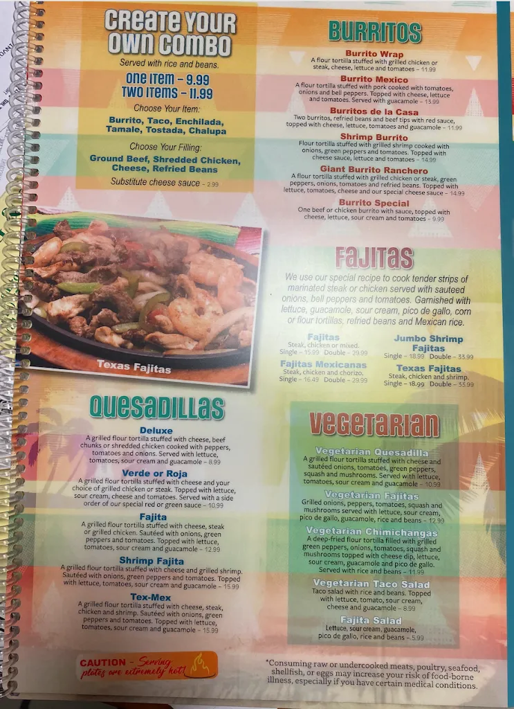 Menu_Mi Mexico Restaurant_DeLand, FL_image_old_2
