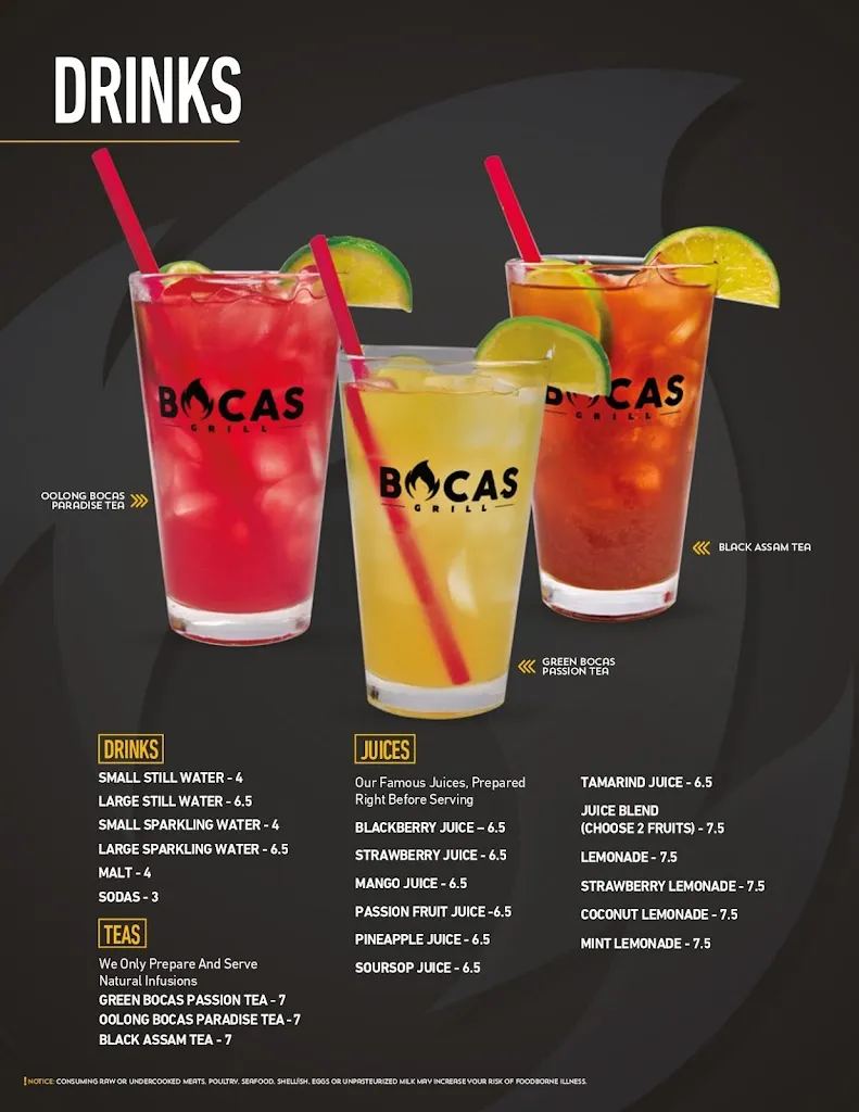 Menu_Bocas Grill Orlando_Orlando, FL_image_old_2