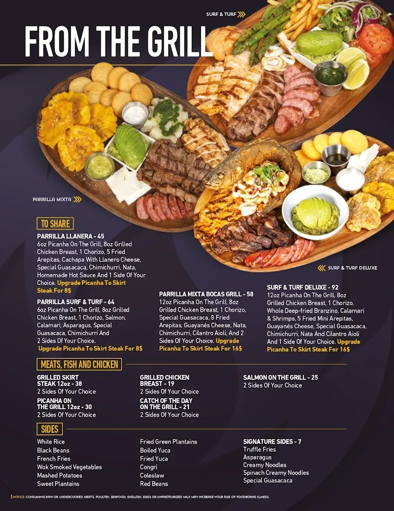 Menu_Bocas Grill Orlando_Orlando, FL_image_old_3