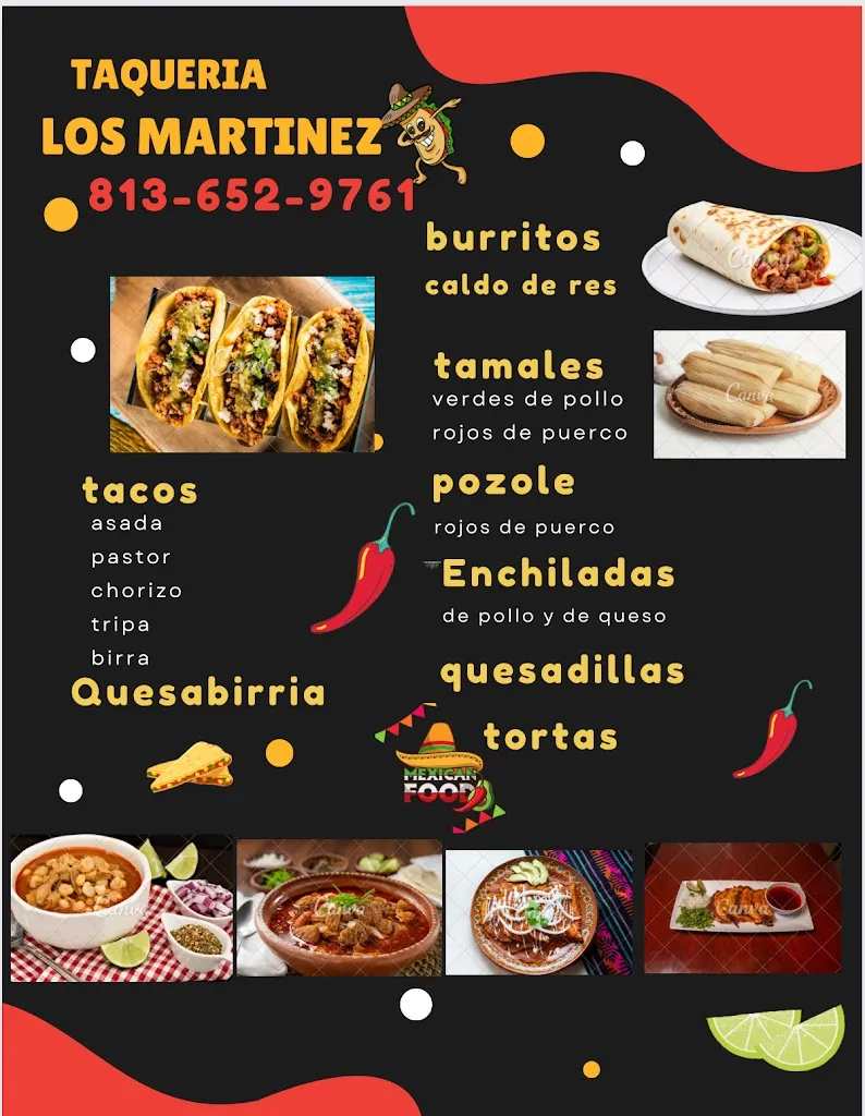 Menu_Taquería los Martínez_Dover, FL_image_old_1