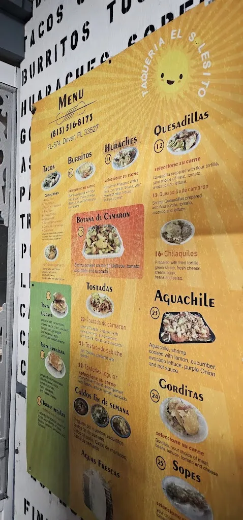 Menu_Taqueria El Solesito_Dover, FL_image_old_1