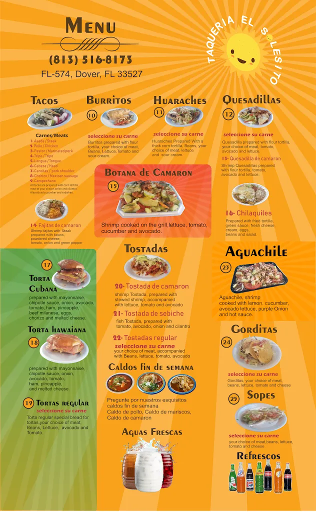 Menu_Taqueria El Solesito_Dover, FL_image_old_3