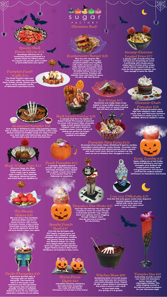 Menu_Sugar Factory - Tampa Bay_Tampa, FL_image_old_1