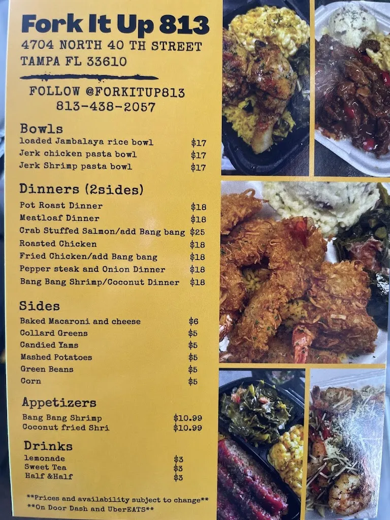 Menu_Fork It Up 813_Tampa, FL_image_old_1