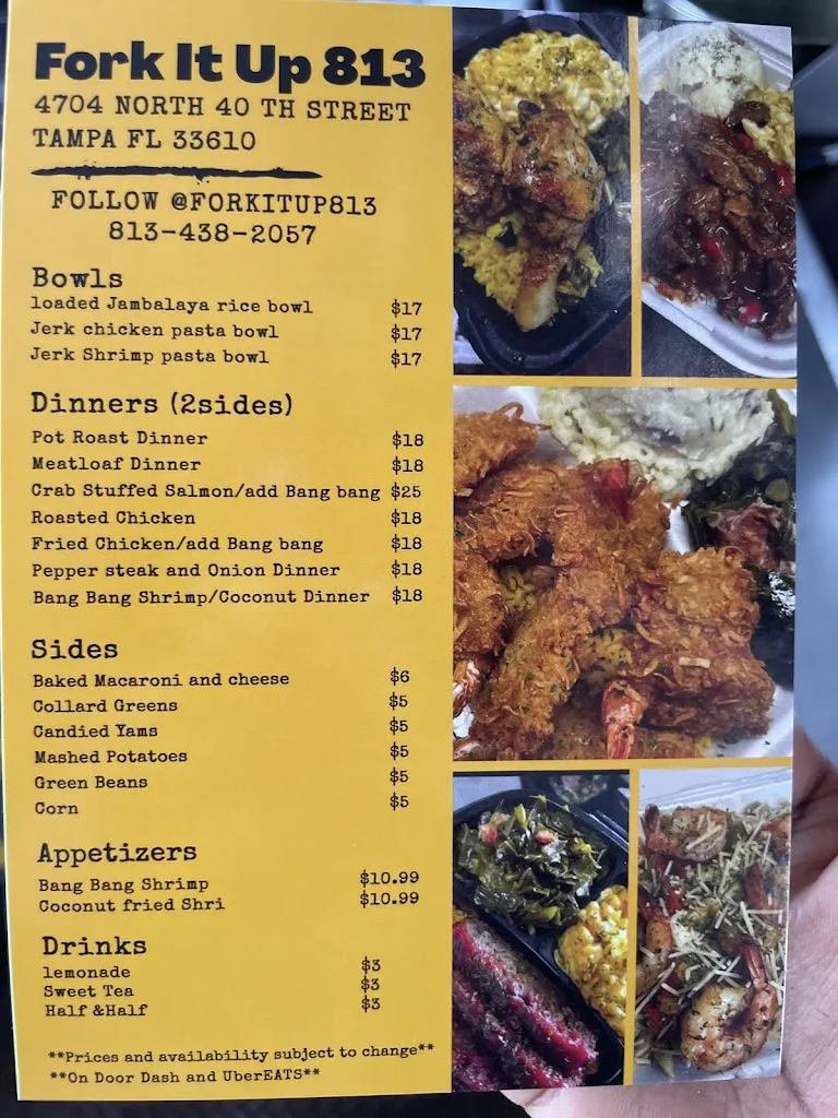 Menu_Fork It Up 813_Tampa, FL_image_old_2