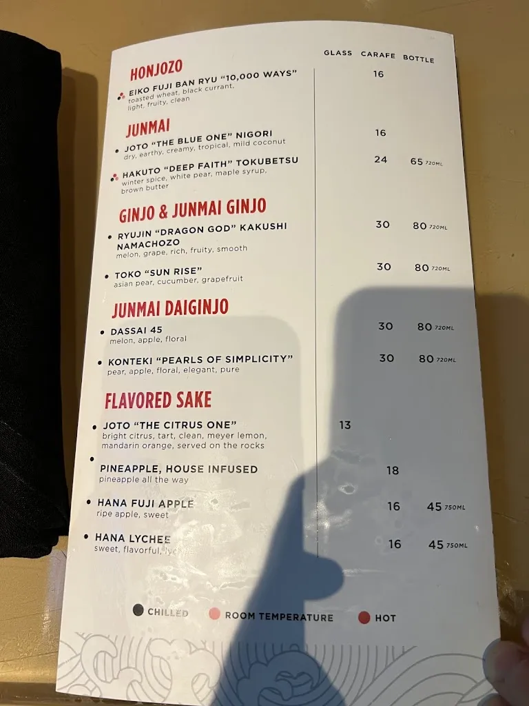 Menu_Rock N' Raw (in Seminole Hard Rock Tampa)_Tampa, FL_image_old_2