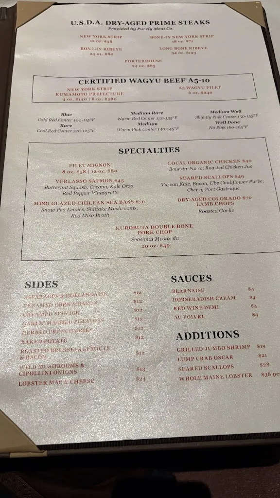 Menu_Council Oak Steaks & Seafood (in Seminole Hard Rock Tampa)_Tampa, FL_image_old_3