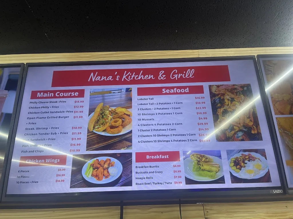Menu_Nana's kichen And Gril_Tampa, FL_image_old_3