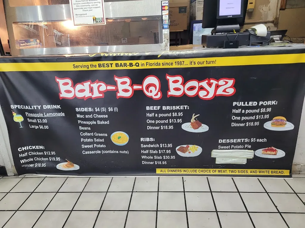 Menu_Bar-B-Q Boyz_Orlando, FL_image_old_1