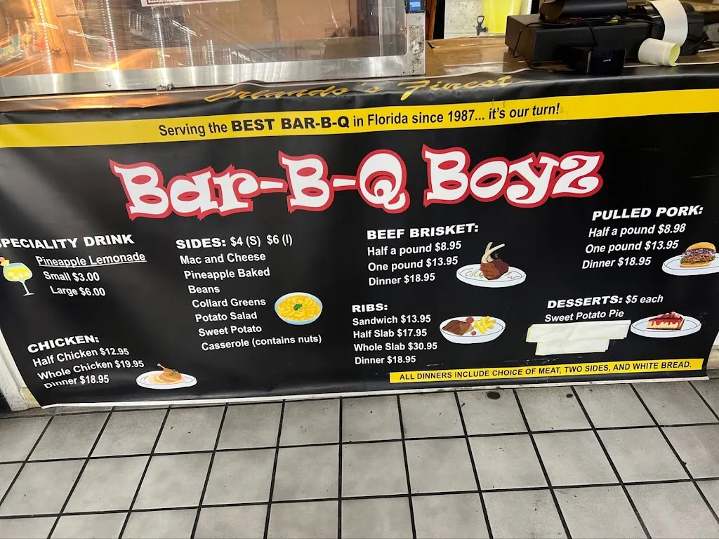 Menu_Bar-B-Q Boyz_Orlando, FL_image_old_3