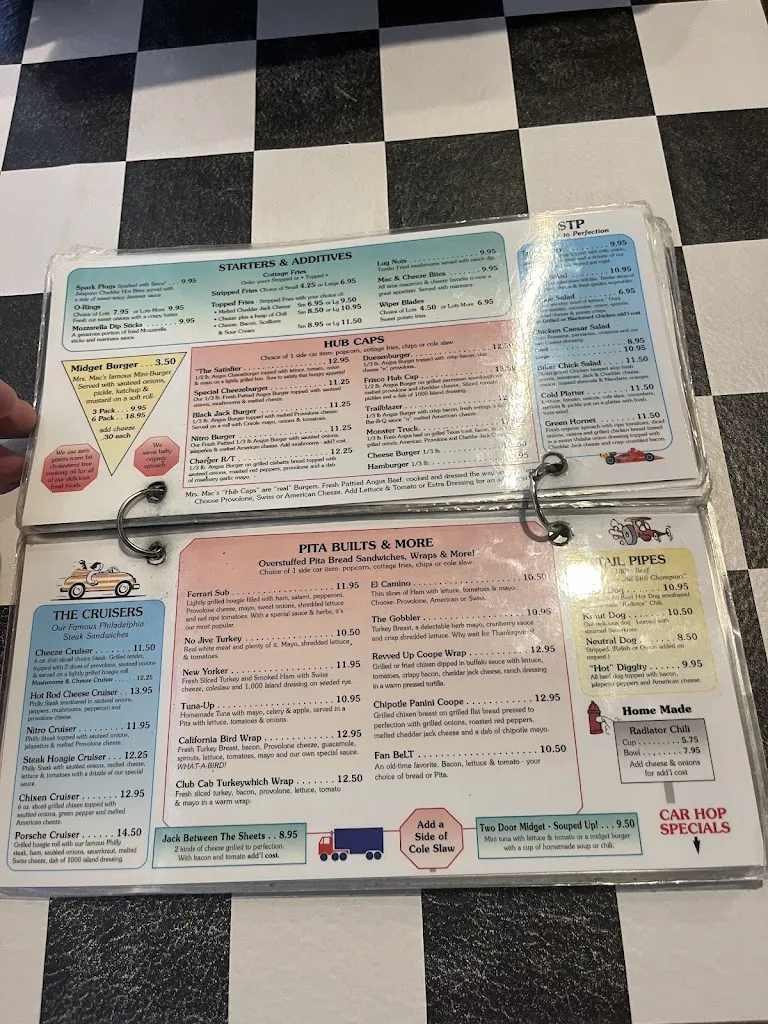 Menu_Mrs Mac's_Vero Beach, FL_image_old_2