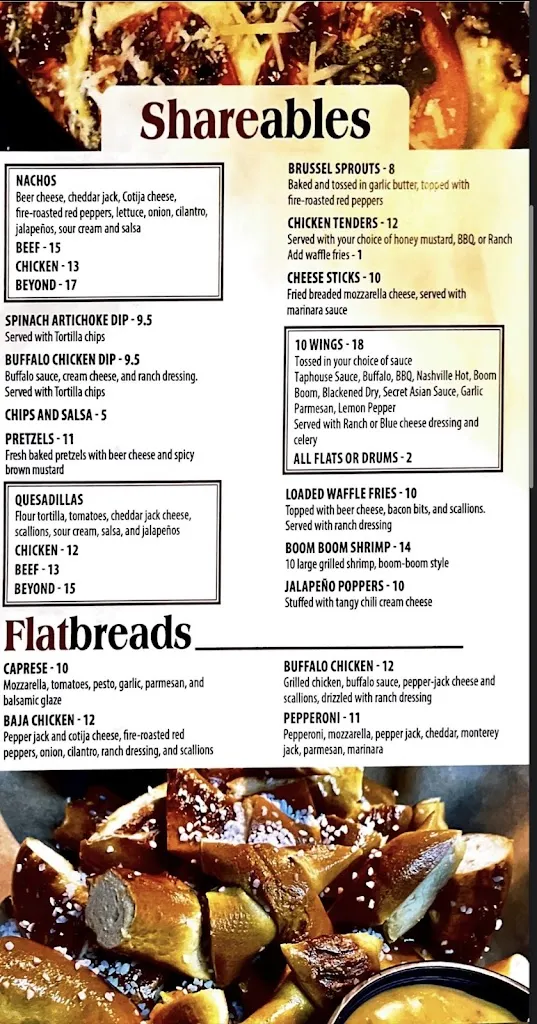 Menu_Riverview Tap House_Gibsonton, FL_image_old_1