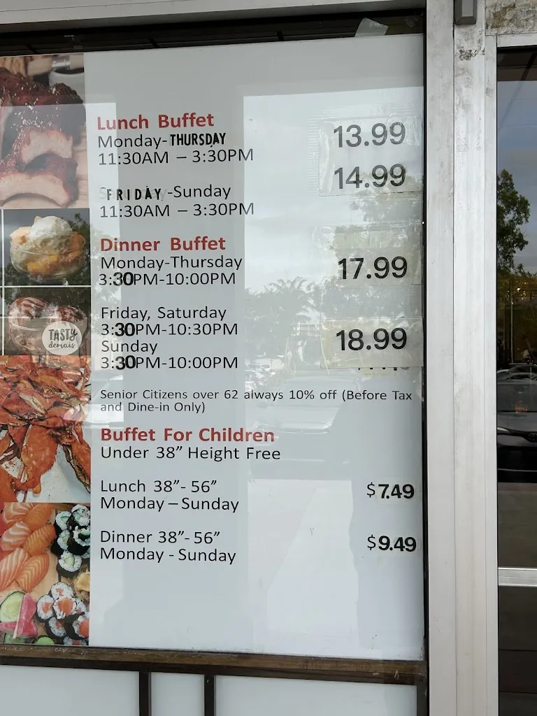 Menu_Dynasty Buffet_North Miami Beach, FL_image_old_2