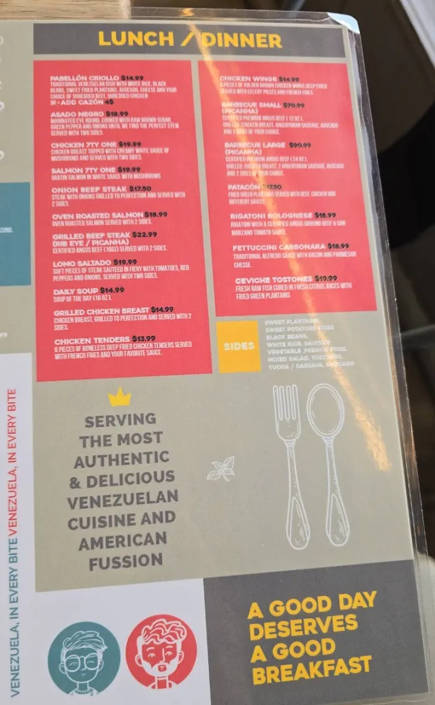 Menu_7tyone Restaurant & Coffee Bar_Miami Beach, FL_image_old_1