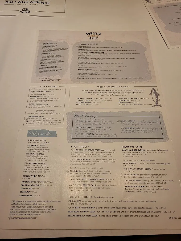 Menu_Bonefish Grill_St. Petersburg, FL_image_old_3