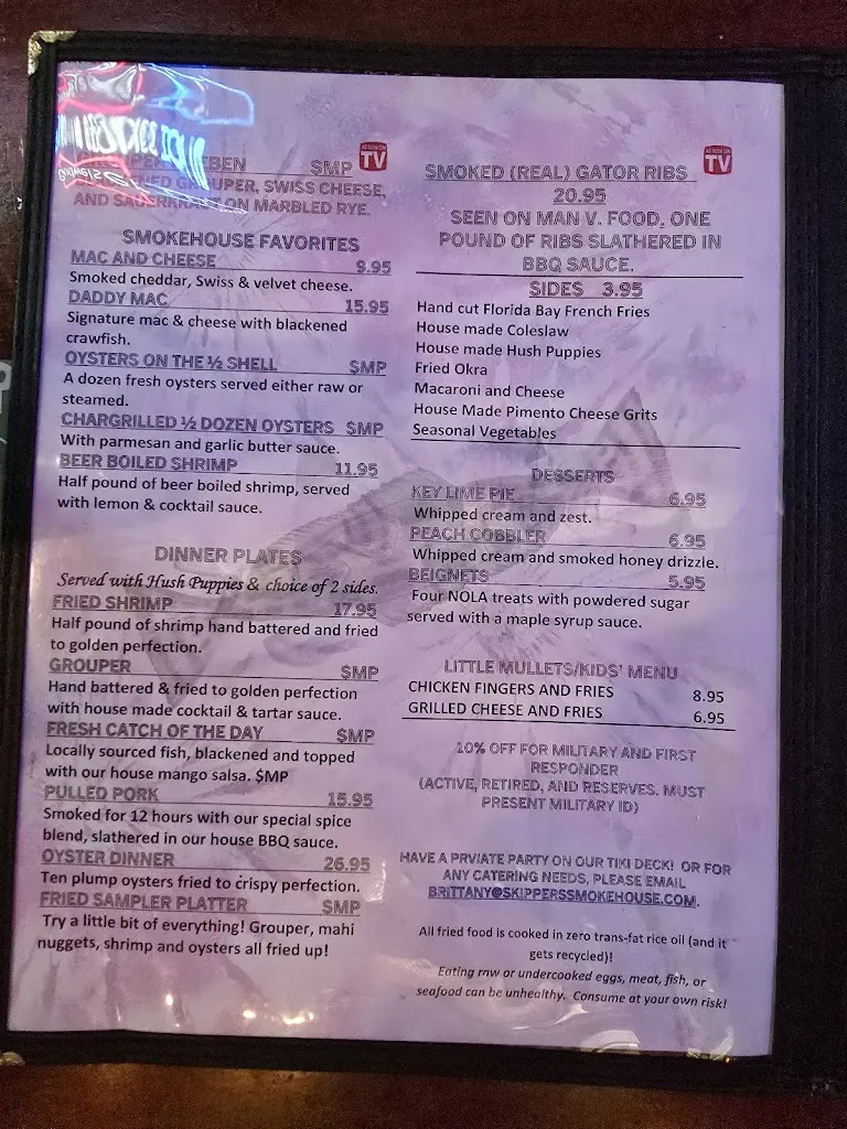 Menu_Skipper's Smokehouse_Tampa, FL_image_old_3