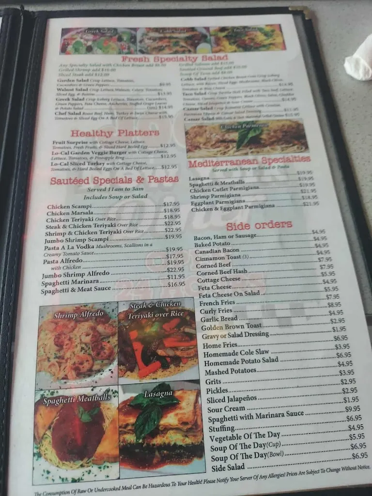 Menu_Joe's New York Diner_Tampa, FL_image_old_3