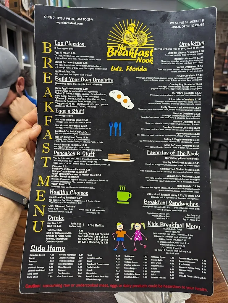 Menu_The Breakfast Nook_Lutz, FL_image_old_2