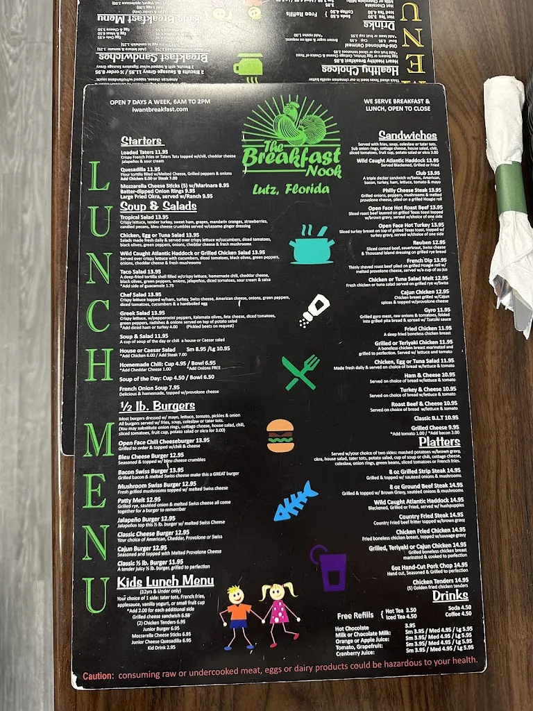 Menu_The Breakfast Nook_Lutz, FL_image_old_3
