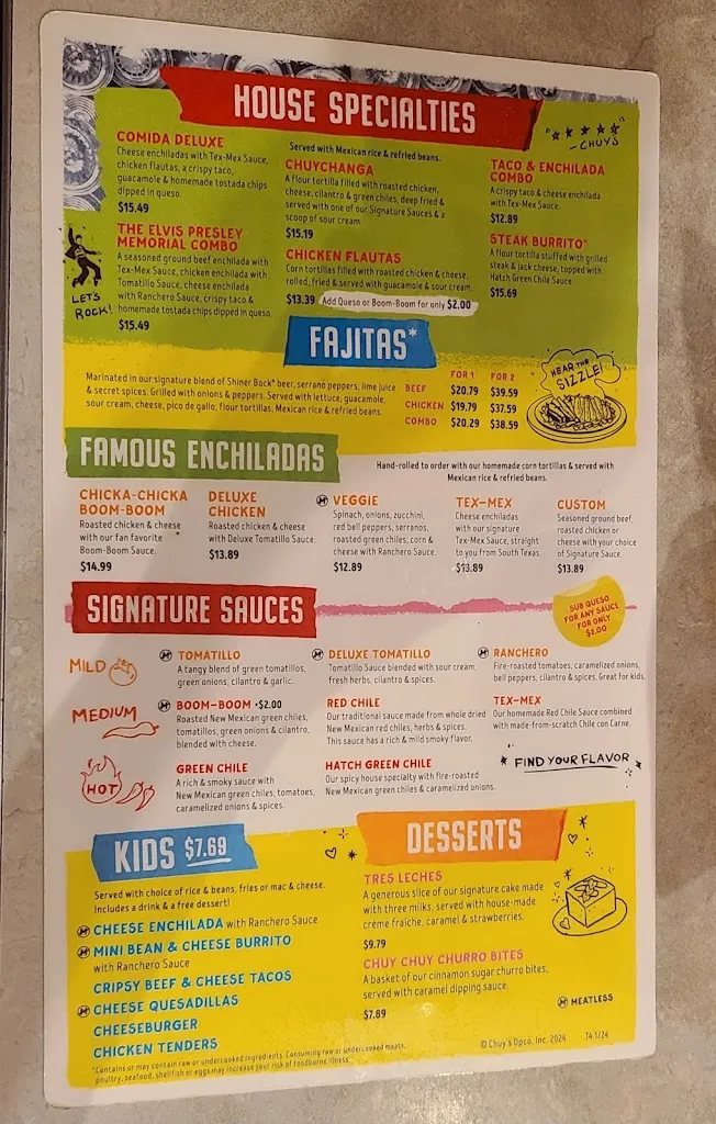 Menu_Chuy's_Lutz, FL_image_old_3